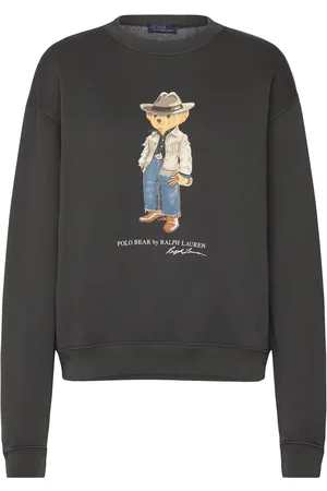 Ralph Lauren Polo Bear Fleece Crewneck Grey