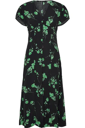 French Connection Allesandra Delph S/S Vnk Dress Black
