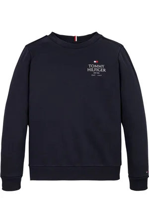 Tommy Hilfiger Th Logo Puff Embr Reg Sweatshirt Navy