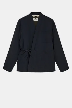 Anerkjendt Akjesper Quilt Kimono Os Navy
