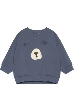 Lindex Sweatershirt With 3D Ears Navy