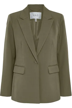 Y.A.S Likka Ls Blazer S. Noos Khaki