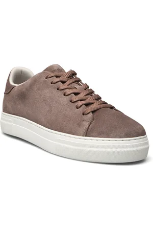 SELECTED Slhdavid Chunky Suede Sneaker Noos Brown