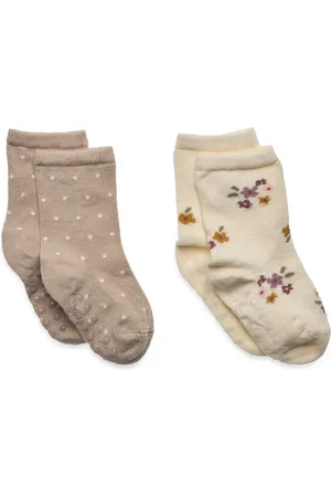 Lindex Sock 4 P Romantic Patterned
