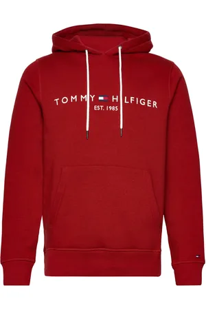 Tommy Hilfiger Tommy Logo Hoody Red