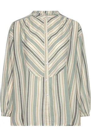 Moshi Moshi Mind Laurie Shirt Stripe Green
