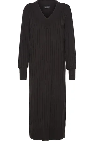 ONLY Olmnew Tessa L/S Midi V Dress Knt