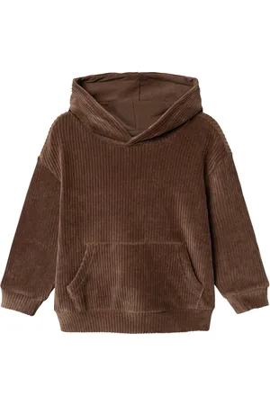 NAME IT Nmmnelur Rlx Sweat Wh Brown