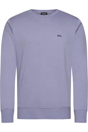 Denham Mens Pullover Sweatshirt Purple