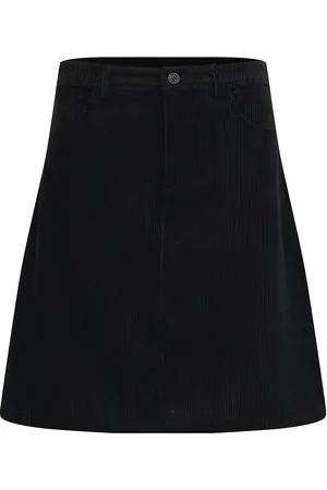 Cream Crcory Skirt Black