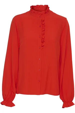 Cream Crvenea Shirt Red