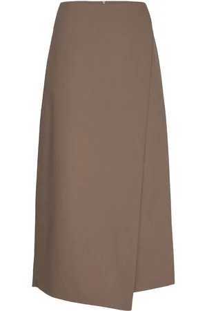 Norr Kamin Skirt Brown