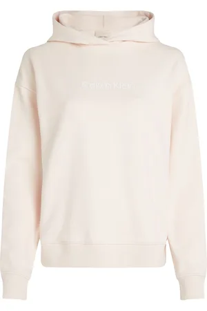 Calvin Klein Hero Logo Hoodie Cream