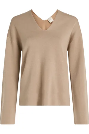 Calvin Klein Df Wool Blend Sweater Beige