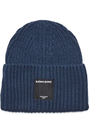 Björn Borg Centre Knit Beanie Blue