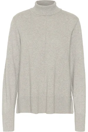 Cream Cranva Rollneck Pullover Grey