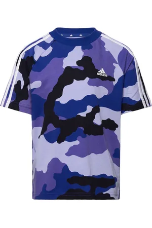 adidas J Bl Camo T Blue