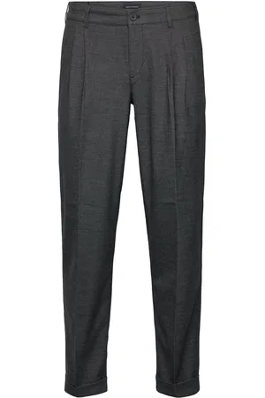 Clean Cut Lyon Xo Milo Pleat Pants Grey