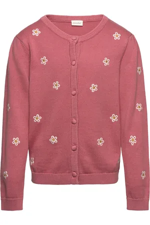 Minymo Cardigan Ls Knit Red