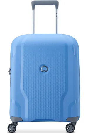 Delsey Clavel 55 Cm Slim Cabin Trolley Case Blue