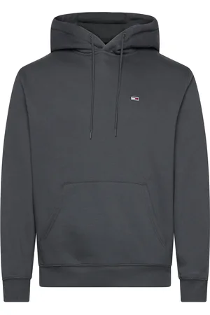 Tommy Hilfiger Tjm Reg S Flag Fleece Hoodie Grey