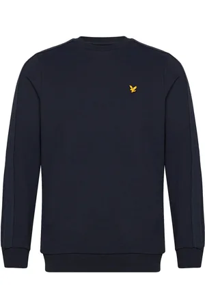 Lyle & Scott Tape Crew Neck Navy