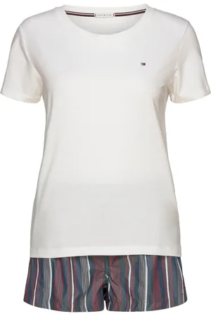 Tommy Hilfiger Woven Ss Pj Short Set Patterned