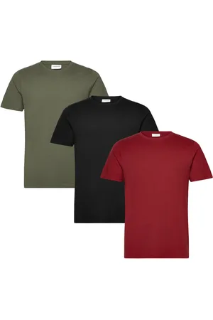 Lindbergh 4Pk Basic Tee S/S Patterned