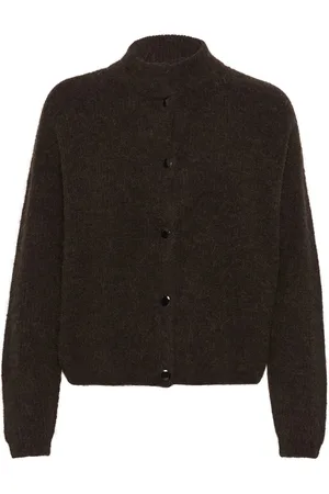Gestuz Alphagz Short Cardigan Brown