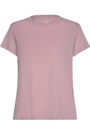 Casall Soft Texture Tee Pink