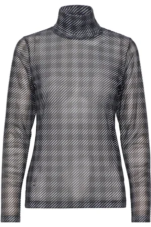 Daily Sports Ls Roll Neck Black