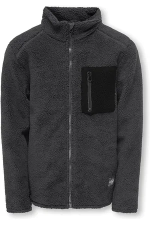 ONLY Kobarchie Teddy Jacket Otw Grey