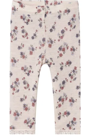NAME IT Nbfwang Wool Needle Legging Noos Pink