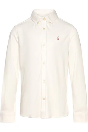 Ralph Lauren Cotton Interlock Shirt White