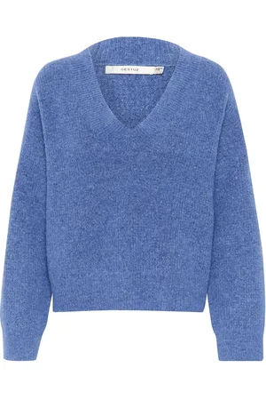 Gestuz Alphagz V-Neck Blue