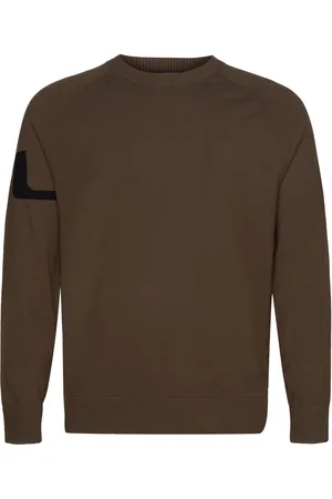 J Lindeberg Gusten Knitted Sweater Brown