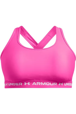 Under Armour Crossback Mid Bra& Pink