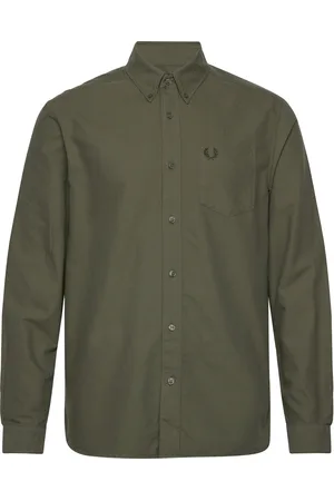 Fred Perry Oxford Shirt Green