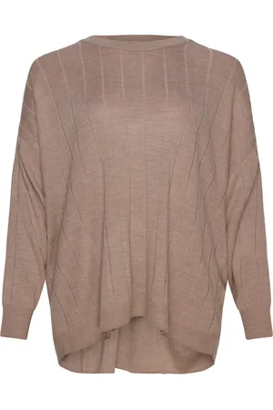 ONLY Cartess Ls O-Neck Knt Brown