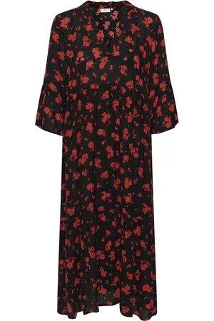 Kaffe Kakarina Amber Dress Long Black