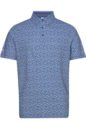 Callaway Polaroid Confetti Polo Blue
