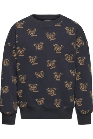 Minymo Sweatshirt Ls Aop Black