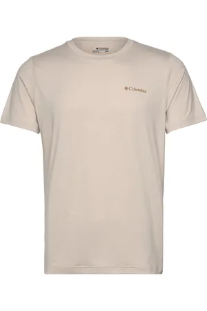Columbia Kwick Hike Back Graphic Ss Tee Beige
