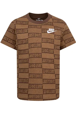 Nike Printed Tee Brown