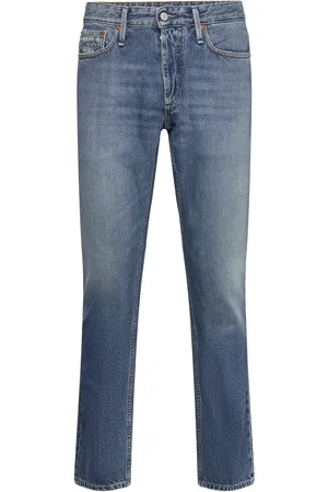 Denham Mens Trousers Long Jeans Blue