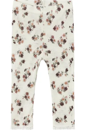 NAME IT Nbfwang Wool Needle Legging Noos Cream