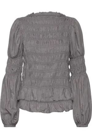 Cream Crhenva Blouse Grey