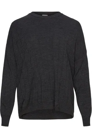 ONLY Cartess Ls O-Neck Knt Grey