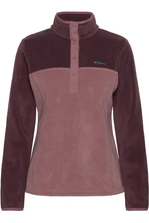 Columbia Benton Springs 1/2 Snap Pull Over Ii Pink