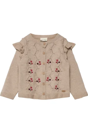 Minymo Cardigan Knit Beige
